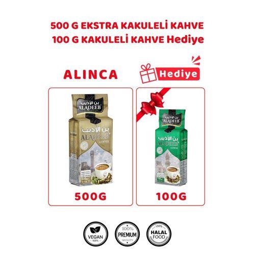 Extra Kakuleli Türk Kahvesi 500g + Kakuleli 100g Hediye Bayram Özel Paket