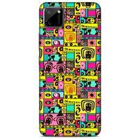 Graffitix (41) Desenli Silikon Kapak Oppo Realme C11 Kılıf