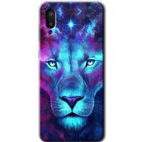 Samsung Galaxy A02 Kılıf HD Desen Baskılı Arka Kapak - Neon Lion