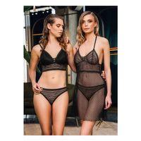 BÜŞRA İÇ GİYİM 1501 DESTEKSİZ SÜTYEN KÜLOT KOMBİNEZON TAKIMSETİ ( 3 LÜ ) EMH