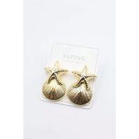 Deniz Kabuğu Küpe - Altın