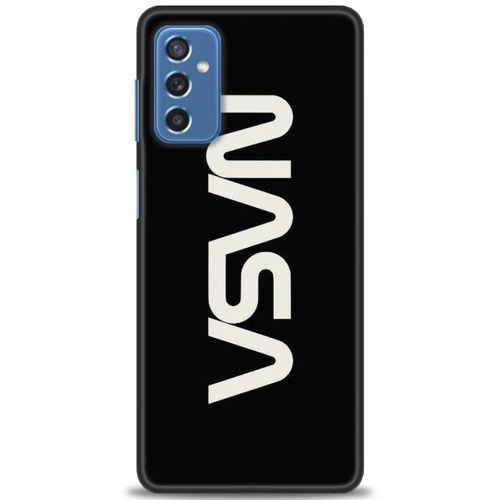 Samsung Galaxy M52 5G Kılıf HD Baskılı Kılıf - Nasa + Tam Ekran Koruyucu