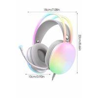 Yeni Nesil Kulak Üstü Kablosuz Uzun Ömürlü Rgb Işıklı Bluetooth Kulaklık