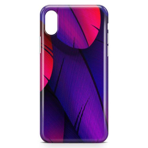 Apple iPhone XS Kılıf Piume Arka Kapak Koruma Desenli Full Koruyucu