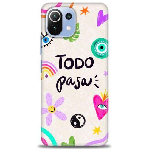 Xiaomi Mi 11 Lite Kılıf HD Baskılı Kılıf - ToDo Pasa + Tam Ekran Koruyucu