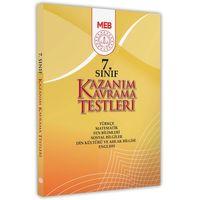 2025 7 Sınıf MEB Tüm Dersler Kazanım Kavrama Testleri KKT Yaprak Test Kitabı(Renkli Basım A4 Boyut)