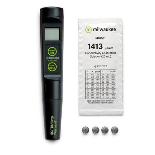 Milwaukee Kalem Tipi İletkenlik Ölçer EC+C+TDS Ölçümü 0-20.00 ms/cm
