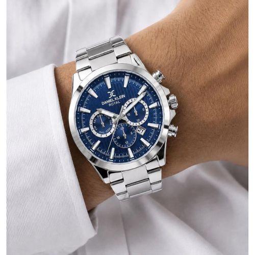 Daniel Klein Premium Çelik Kordon 2 Yıl Garantili 3 Atm Suya Dayanıklı Erkek Kol Saati EDK.R11095.3
