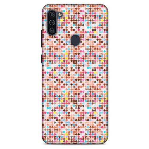 Geometrix 83 Samsung Galaxy M11 Kılıf Silikon Kapak
