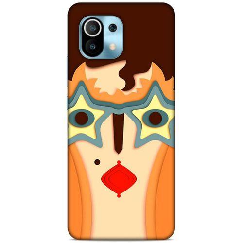 Lopard Xiaomi Mi 11 Uyumlu Kılıf Soyut Sanat (2) Kabı Desenli
