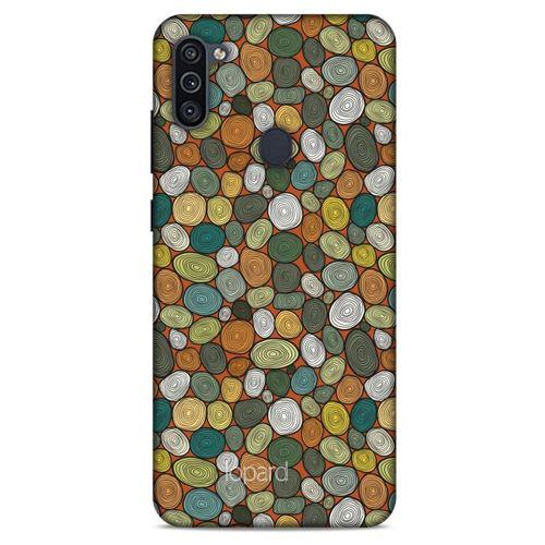 Samsung Galaxy M11 Kılıf Pastel Renkler (37) Silicone Cover Beyaz Açık Yeşil