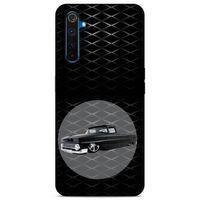 Lopard Oppo Realme 6 Uyumlu Kılıf PickUpX (49) Ultra Silikon Kılıf Simsiyah