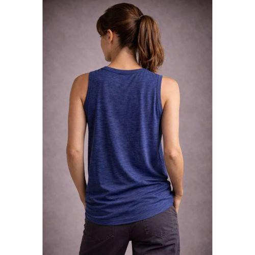 Flamlı Kumaş Sıfır Kolsuz Atlet Basic Spor Üst, Günlük Ve Fitness Kullanımına Uygun - İndigo