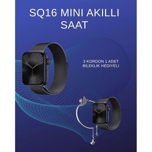 SQ-16 Mini Series 10 Akıllı Saat | Spor Modları, Bildirim Ve Müzik Kontrolü
