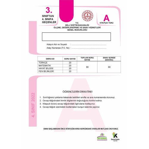 3 Sınıf Özel Okullar ve Bursluluk Hazırlık MEB Tıpkı Basım Deneme 3lü Fasikül SETİ