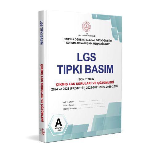 8. Sınıf LGS Tıpkı Basım Çıkmış Sorular ve Çözümleri Editör Yayınları