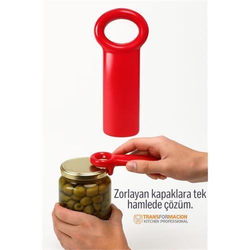 Modacar Kavanoz Açacağı Konserve Açacağı -Vakumlu Kapak Açma Aparatı