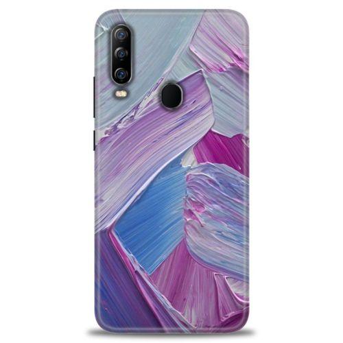 General Mobile GM 20 Pro Kılıf HD Baskılı Kılıf - Purple + Tam Ekran Koruyucu