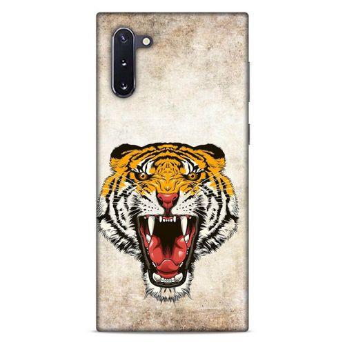 Lopard Samsung Galaxy Note 10 Uyumlu Kılıf Tattoo's (4) Koruma Kılıfı Kaplan Dövmesi