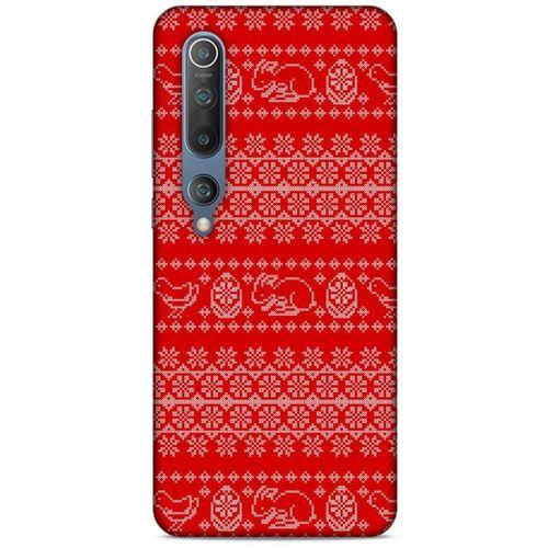 Kazak (9) Desenli Silikon Kapak Xiaomi Mi 10 Kılıf