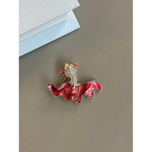 Balık Broş - Kırmızı