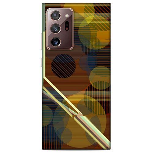 Lopard Samsung Galaxy Note 20 Ultra Uyumlu Kılıf Soyut Sanat (45) Baskılı Liquid Air Kılıf