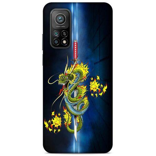 Lopard Xiaomi Mi 10T Pro 5G Uyumlu Kılıf Tattoo's (2) Kabı Ejderha Dövmesi