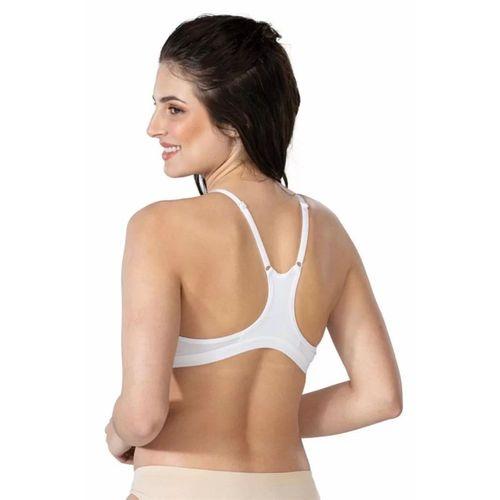 Beyaz Emay 1416 Modal Cotton Önden Açmalı Sporcu Sütyen