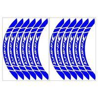 BAJAJ Bajaj Reflektör Mavi Dominar Uyumlu Geniş 1 Set Jant Şeridi