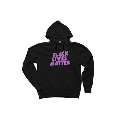 Black Sabbath Black Lives Matter Siyah Kapşonlu Sweatshirt Hoodie