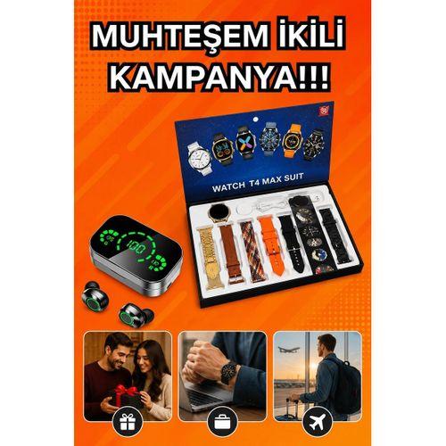 Yeni Model Akıllı Saat Ve Ucuz Kaliteli Bluetooth Kulaklık Amoled Ekran Aynalı