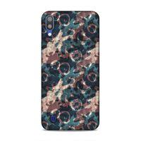 Samsung Galaxy M10 Uyumlu Kılıf Romans (40) Fit Silikon Kılıf Yeşil Bakır