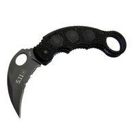 X14 5 11 Siyah Karambit Koleksiyon Çakı 16 Cm - Plastik Sap