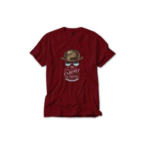 Cabinet Of Curiosities Logo Renkli Tişört Sarı Renkli