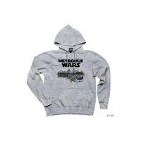 Metrobüs Wars Gri Kapşonlu Sweatshirt Hoodie