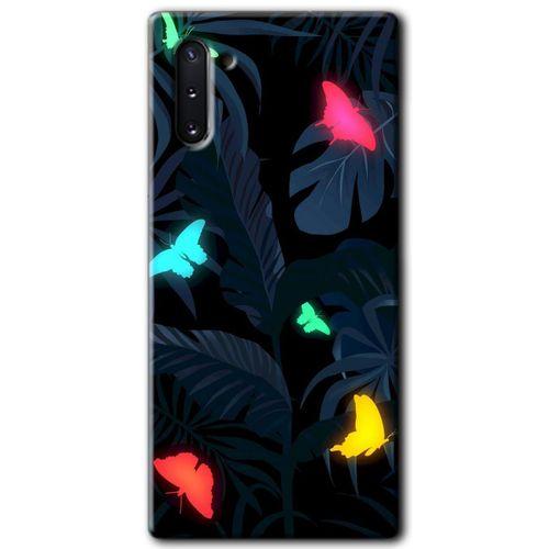 Galaxy Note 10 Kılıf HD Desen Baskılı Arka Kapak - Lighter Butterfly