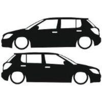 Otomobil Tasarım Model 18 Sticker 10 x 3 cm 2 Adet