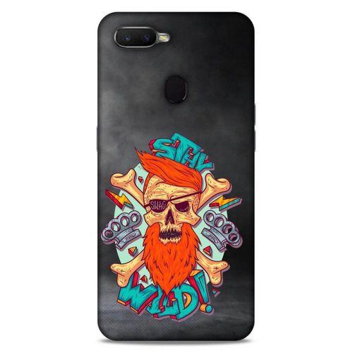 Lopard Oppo Ax7 Uyumlu Kılıf Tattoo's (33) Hybrid Kılıf Stay Wild