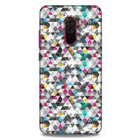Geometrix 03 Xiaomi Pocophone F1 Kılıf Silikon Kapak