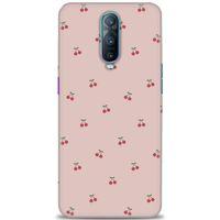 Oppo RX17 Pro Kılıf HD Baskılı Kılıf - Kirazlar + Tam Ekran Koruyucu