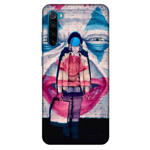 Xiaomi Redmi Note 8 Uyumlu Kılıf Joker (29) Arka Koruma Kılıfı Beyaz