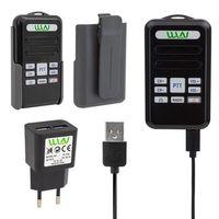 Wln KD-C80 3-5 Km 16 Kanal Radyolu Deprem Çantası İçin Mini Telsiz
