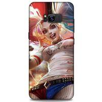 Samsung Galaxy S8 Plus Uyumlu Kılıf Harley Quinn (16) Kalın Kılıf Karolina mavisi