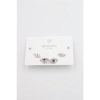 Çoklu Set Küpe - Gümüş