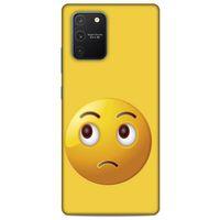 Emojix (40) Samsung Galaxy S10 Lite Kılıf Silikon Kapak Desenli