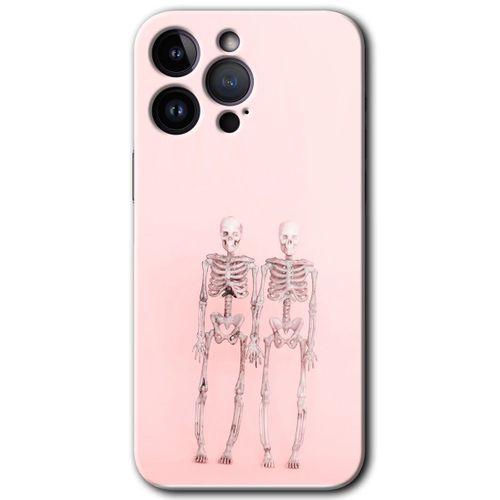 Potkal Hediye Fabrikası iPhone 14 Pro Max Kılıf HD Desen Baskılı Arka Kapak - Yaşayan Çift