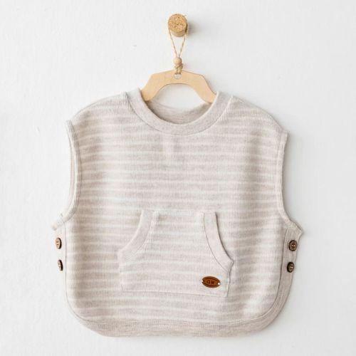 Casual Yelek Beige