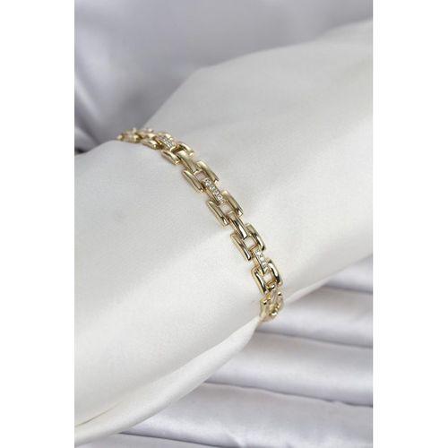 Xuping Zincir Model Gold Renk Kadın Bileklik