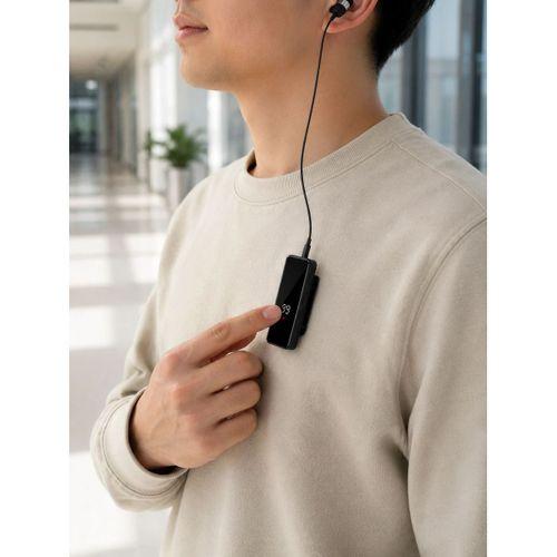 Tek Kulaklıklı Bluetooth Kulaklık Klipsli Mini Taşınabilir Müzik Ve Görüşme Cihazı