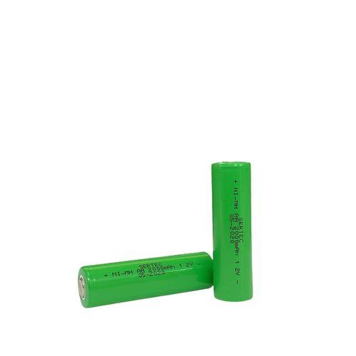 1.2V 2000 Mah - AA - Ni-MH Şarjlı Pil - Başsız / Flat Head